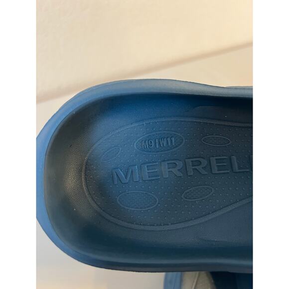 Merrell Outdoor Slide Hydro Slide 2 Sandal Steel Blue M9 W11 Casual Water Beach